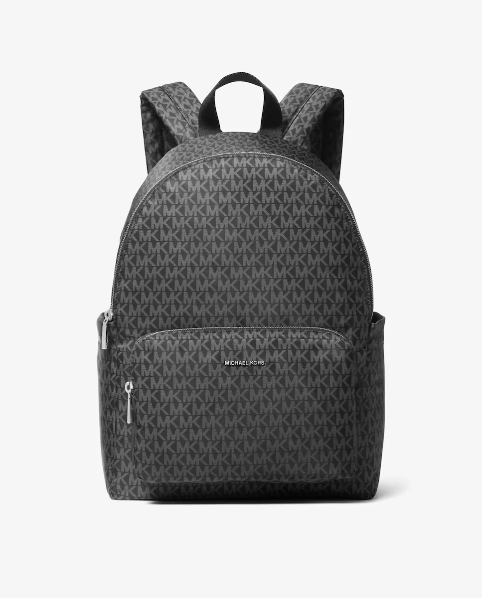 

Большой рюкзак Tanner с принтом логотипов Michael Michael Kors, черный