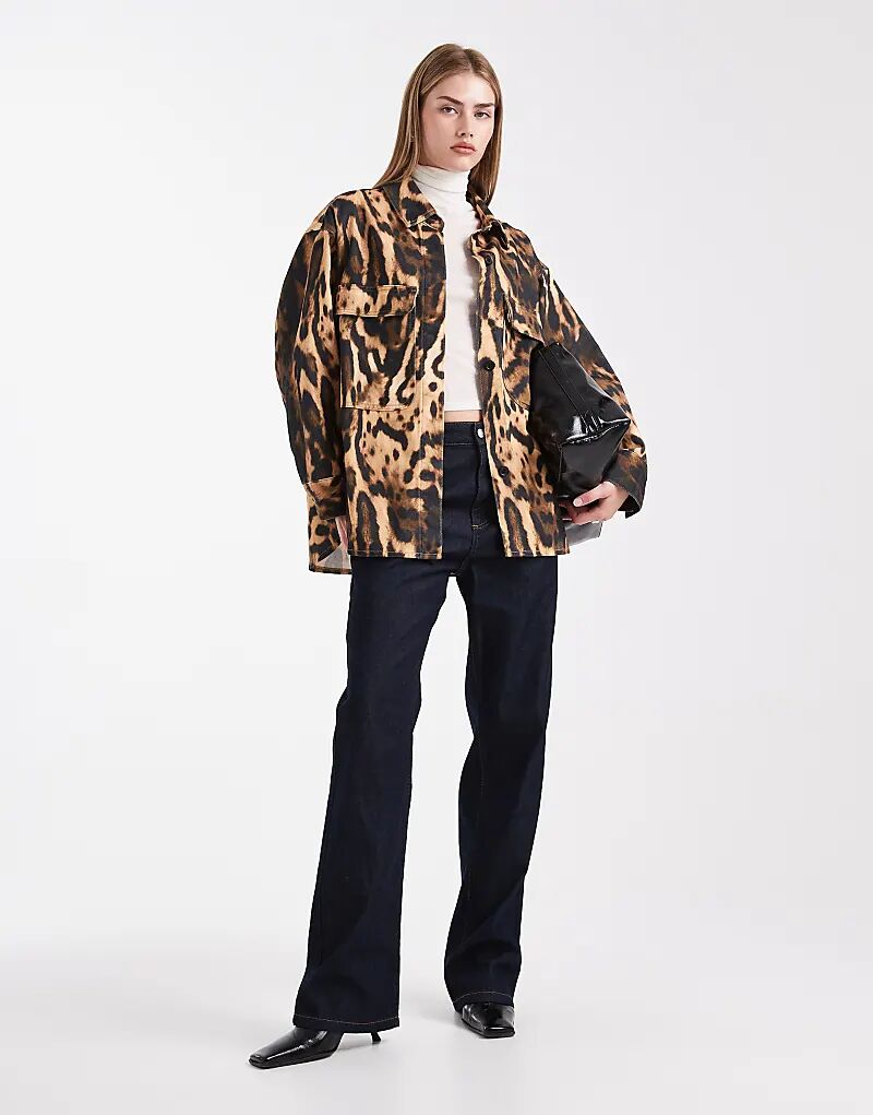 

Прямые джинсы ASOS DESIGN в стиле 90-х цвета индиго