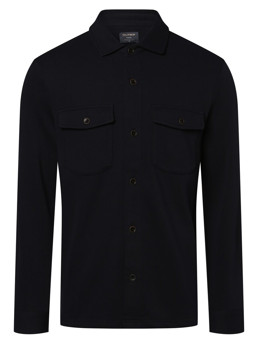 

Повседневная рубашка OLYMP Regular fit Button Up Shirt, морской синий