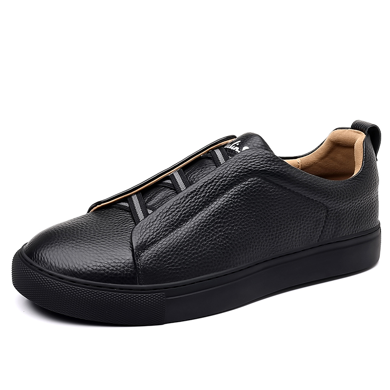 

Низкие мужские кроссовки Mulinsen, Black[Leather Shoe Size: Size 40 In This Model = Athletic Shoes 41]