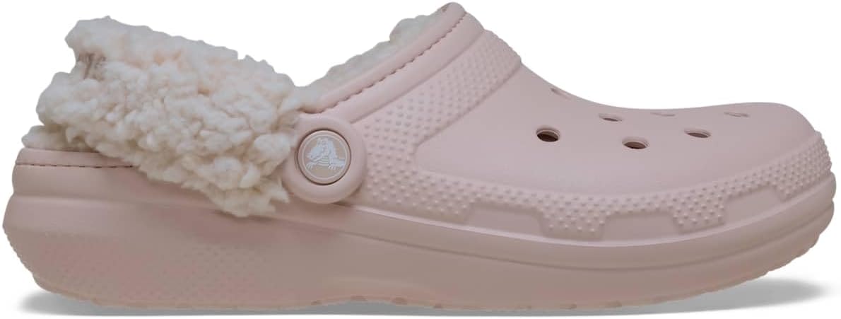 

Классические сабо Crocs унисекс для взрослых на флисовой подкладке, мягкие тапочки для женщин и мужчин, Quartz