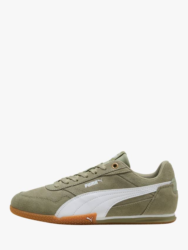 Bella Donna SD замшевые шнурованные кроссовки PUMA, Green/White — фото 4