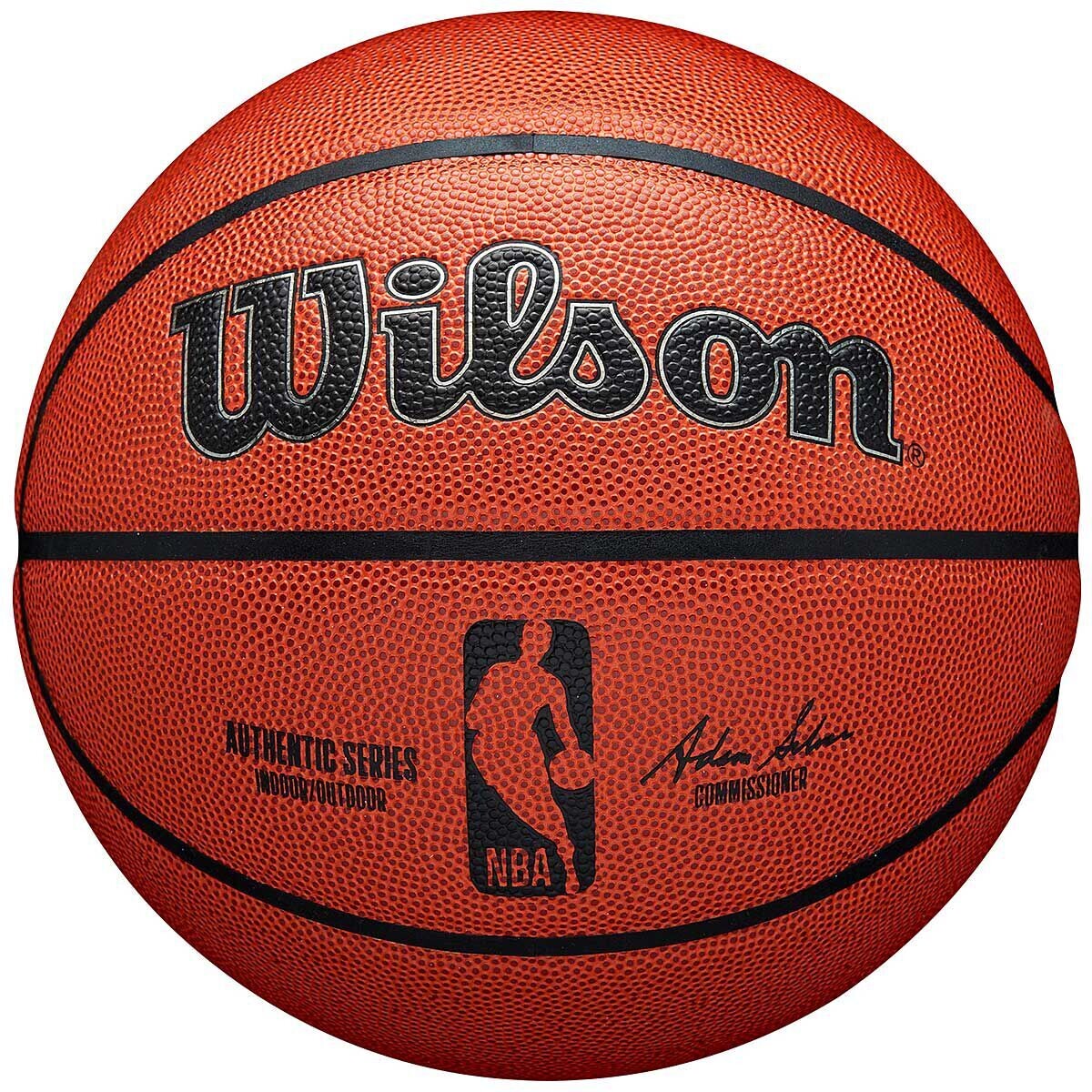

Баскетбольный мяч NBA Authentic для помещений и улицы Wilson, золотой