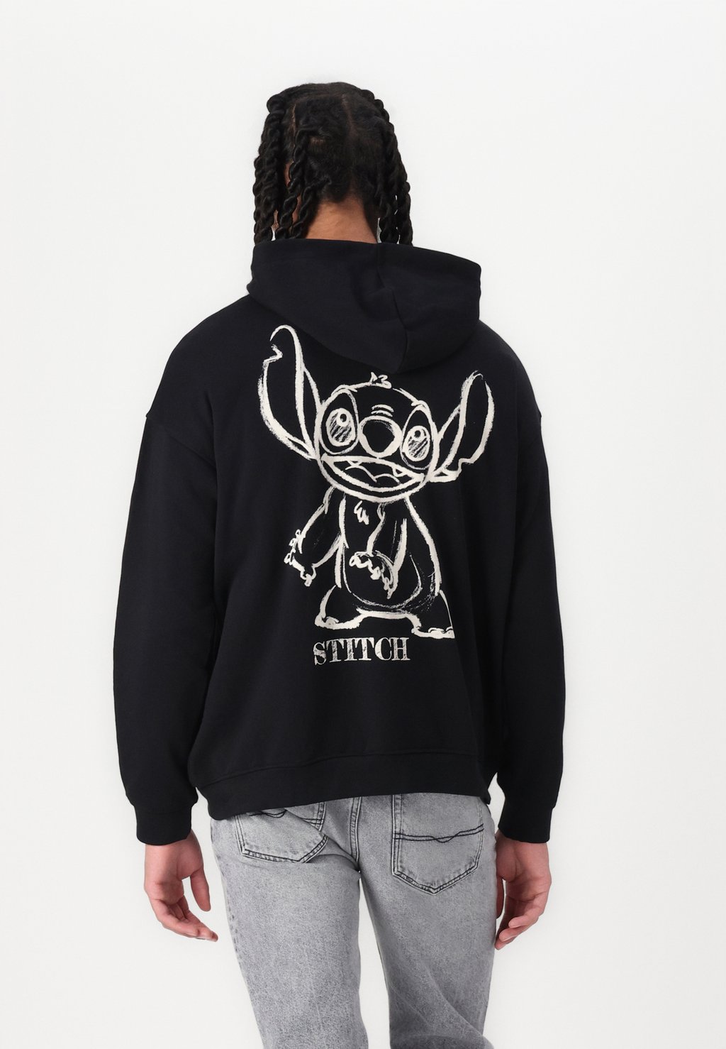 

Толстовка с капюшоном STITCH SKETCH HOODIE UNISEX - Sweatshirt YOURTURN, черный
