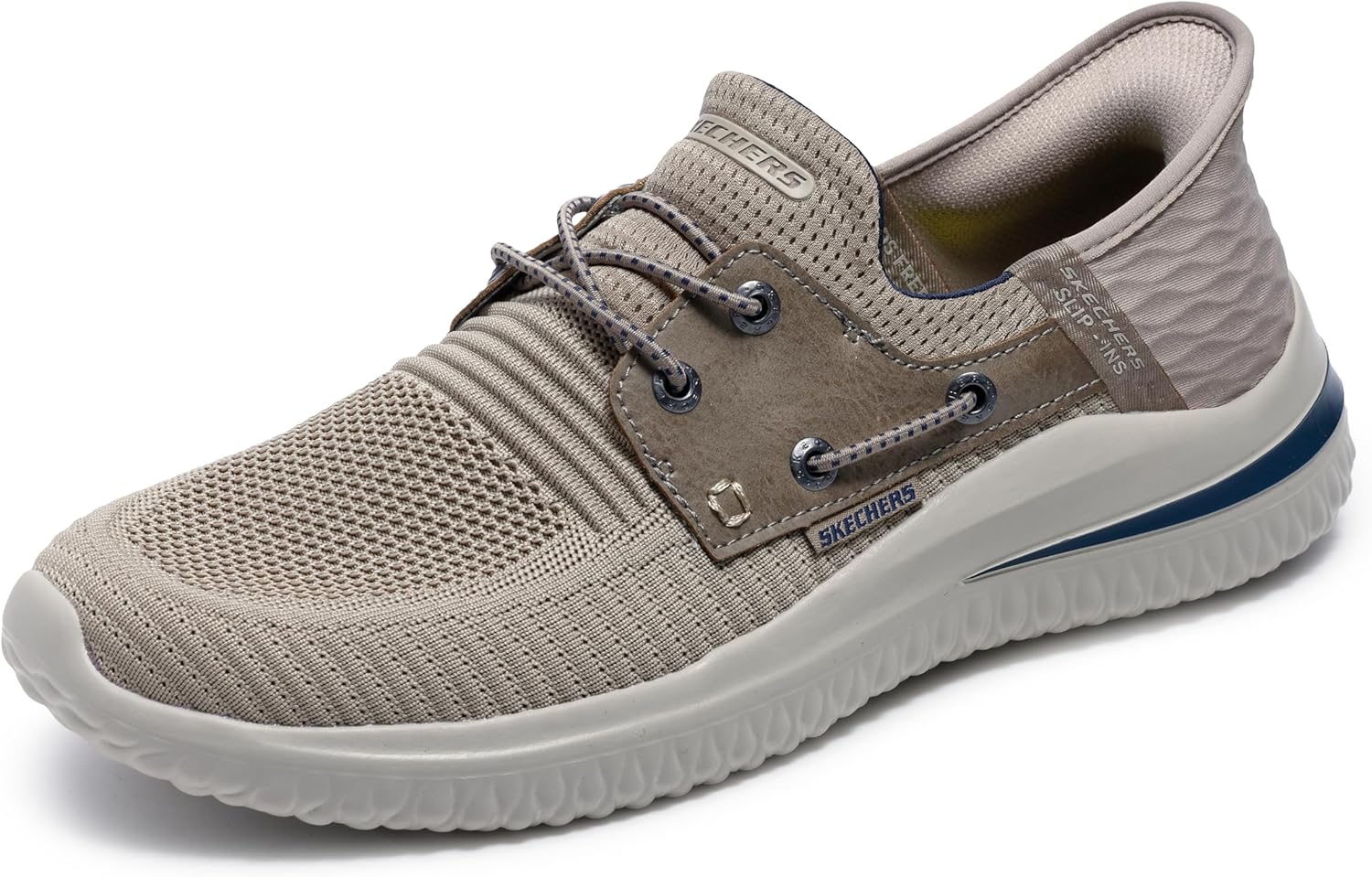 

Мужские лоферы Skechers Delson 3.0 - Roth Slip-ins, Taupe
