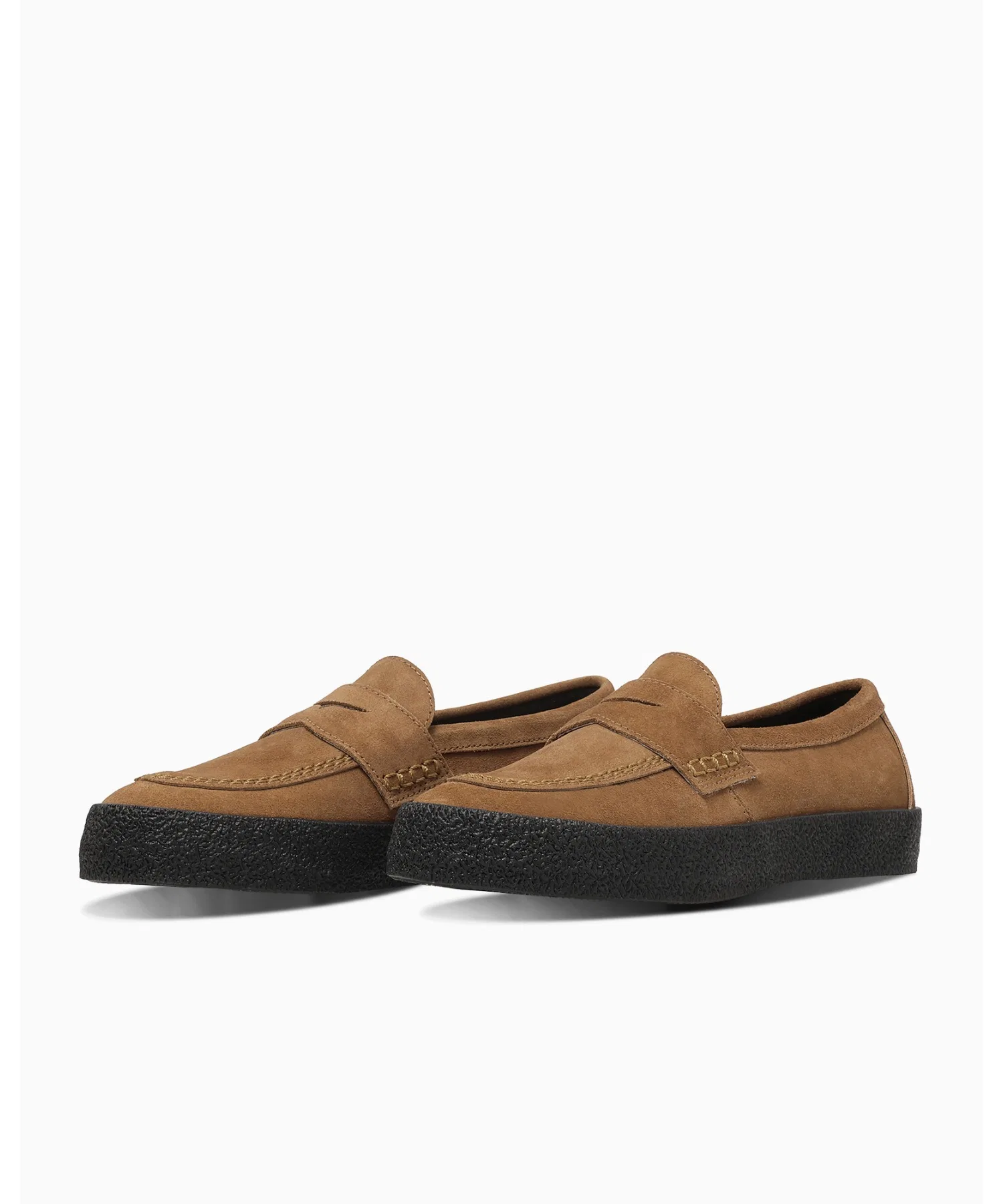 Унисекс лоферы CONVERSE SKATEBOARDING CS LOAFER II из замши бежевые