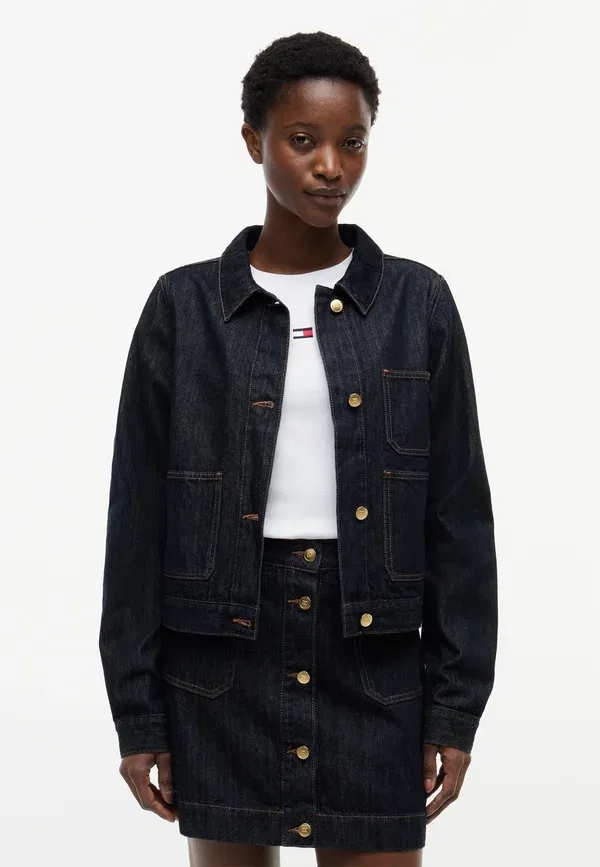 Куртка джинсовая женская Tommy Hilfiger, цвет выбеленный