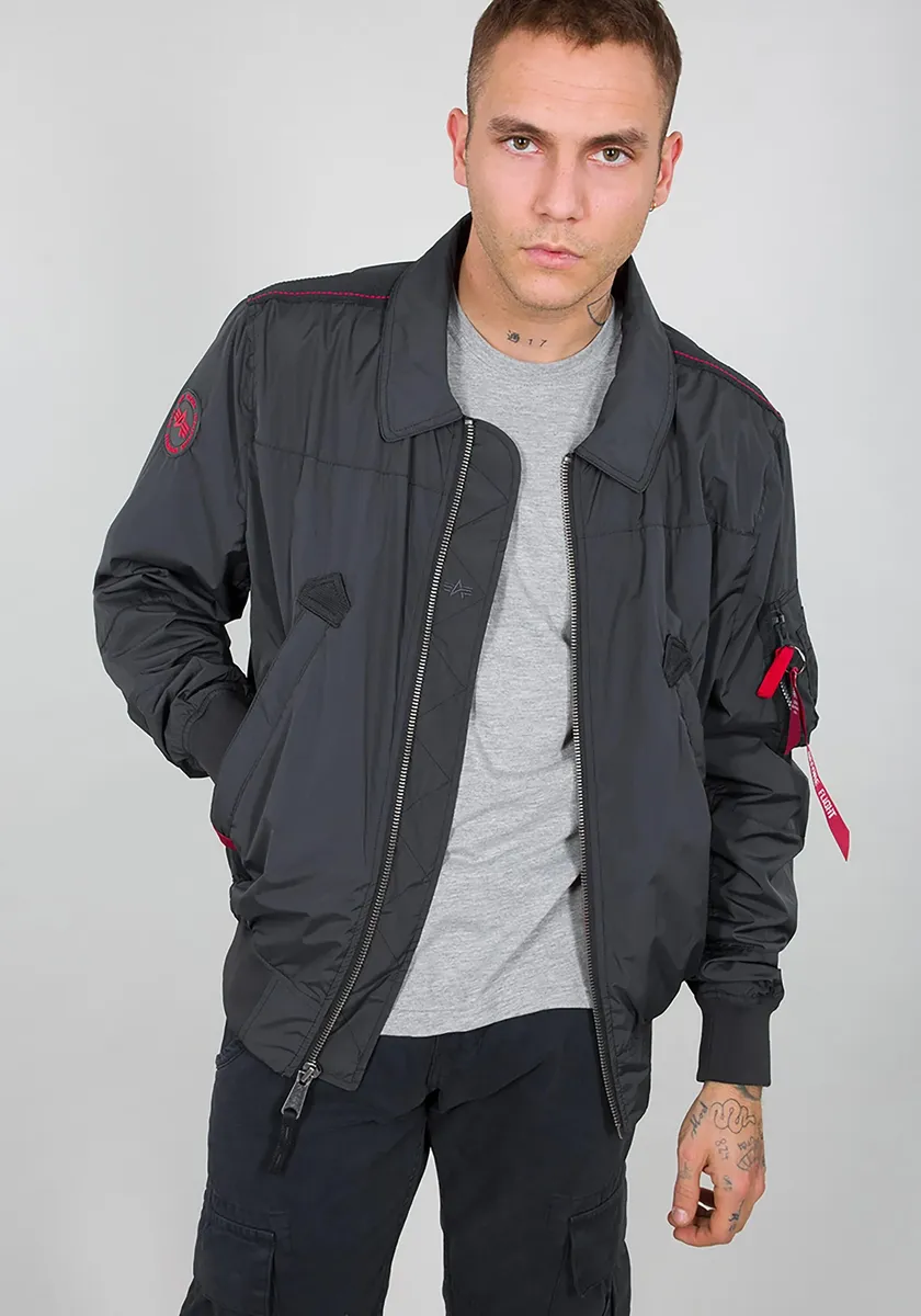 

Куртка-бомбер Alpha Industries " Alpha Industries Мужчины - Куртки-бомбер Nighthawk", серый