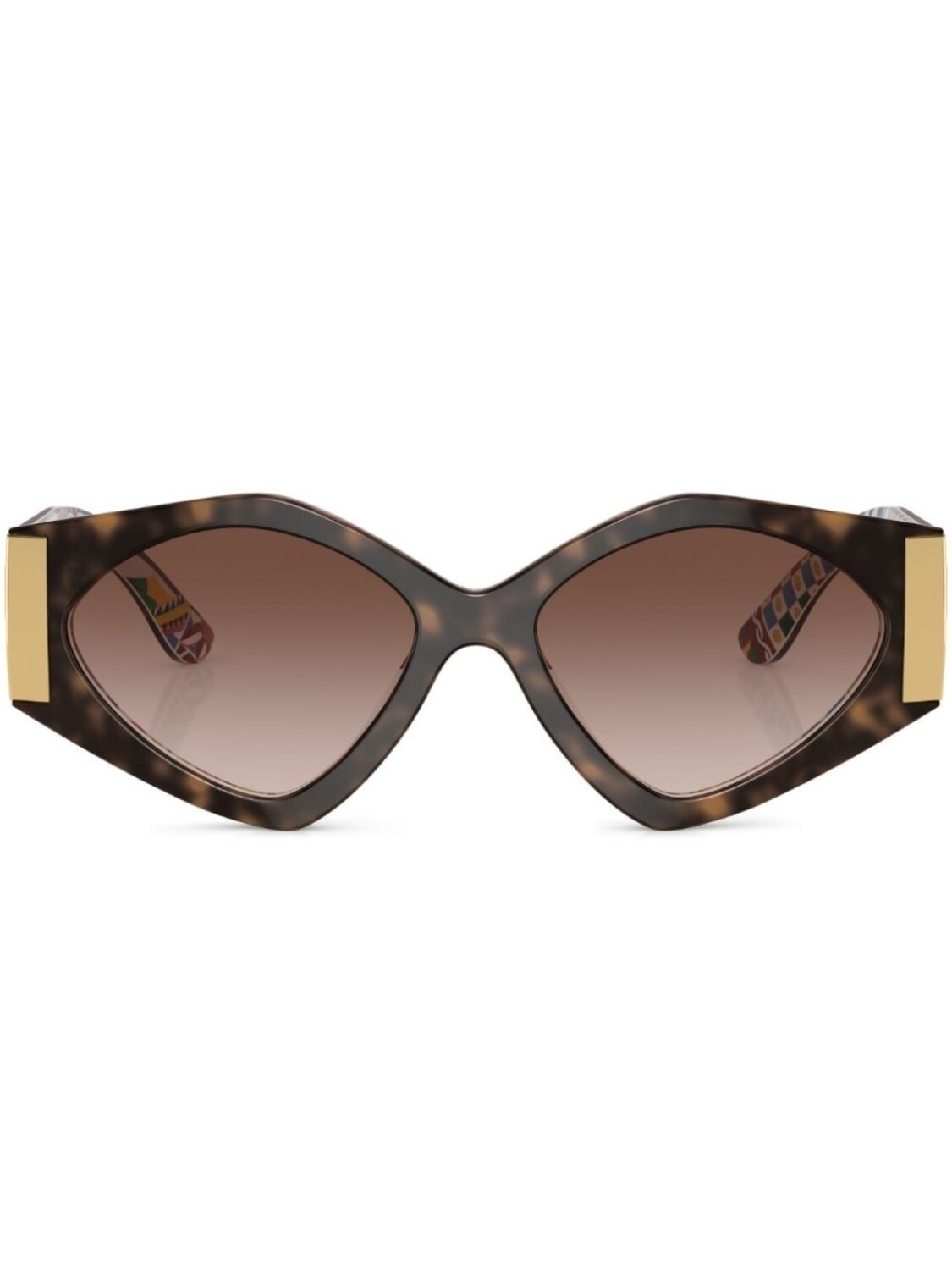 

Солнцезащитные очки в круглой оправе Dolce & Gabbana Eyewear, зеленый
