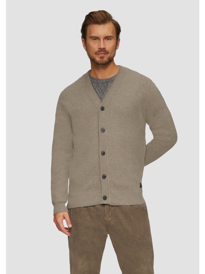 

Спортивная куртка s.Oliver Strickjacke langarm, коричневый