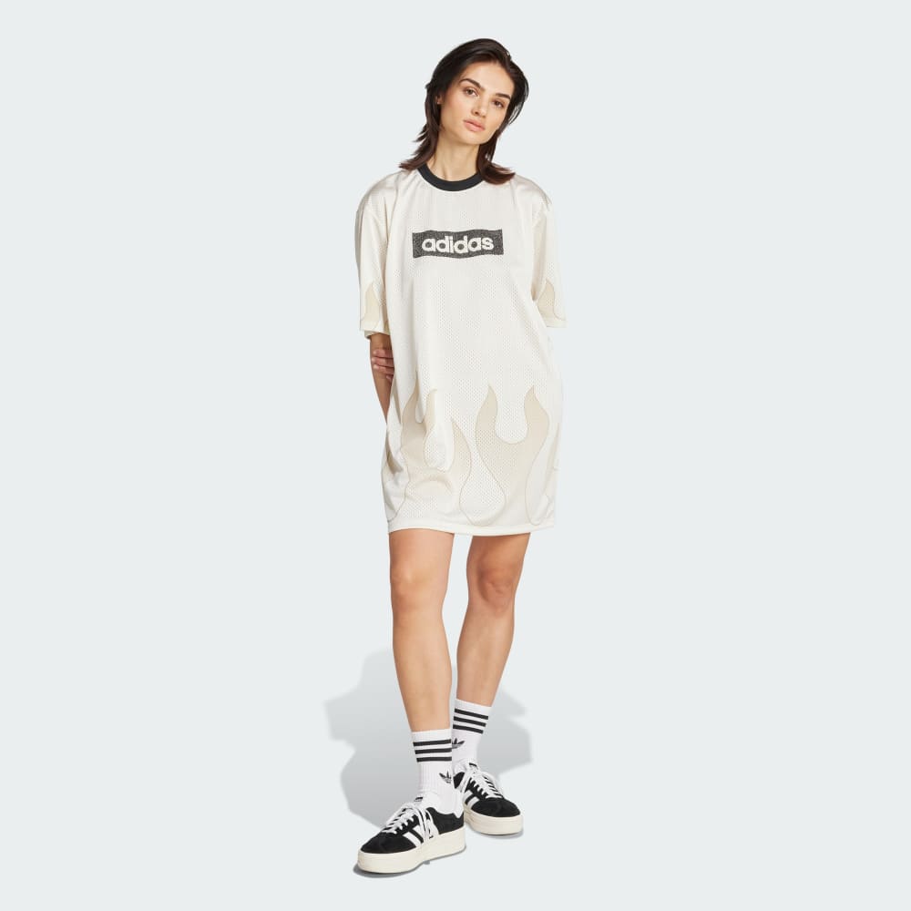 

Платье Adidas Flames Hockey Dress, цвет Off White