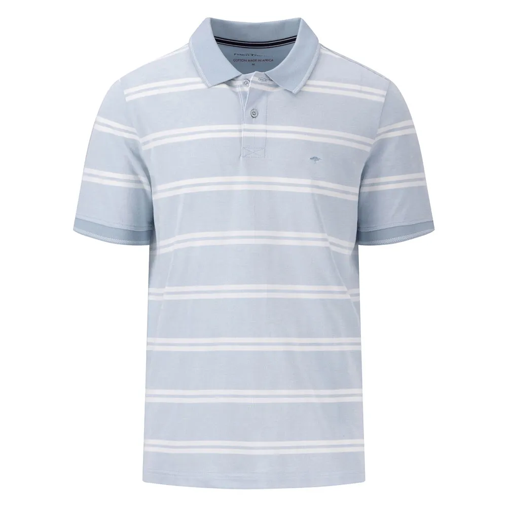 

Поло с коротким рукавом Fynch Hatton 2-Tone Stripe, синий