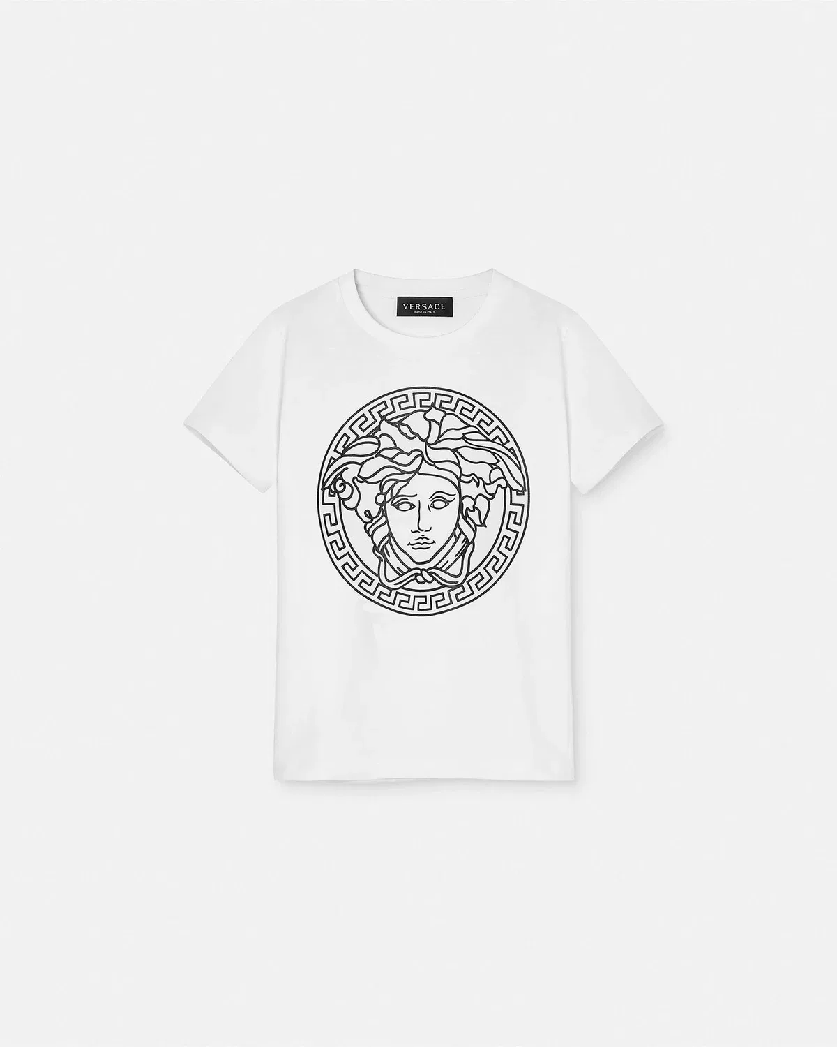Детская футболка Medusa VERSACE, белый