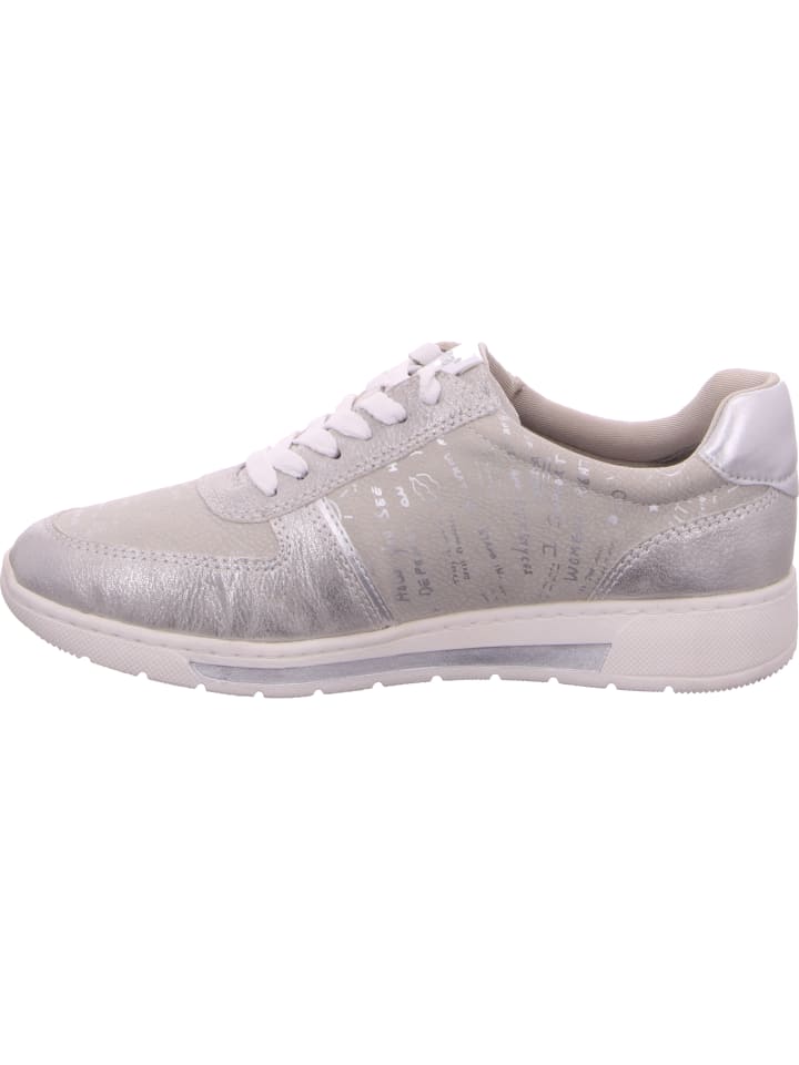 Элегантные туфли на шнуровке Jana Shoes, серебряный — фото 3