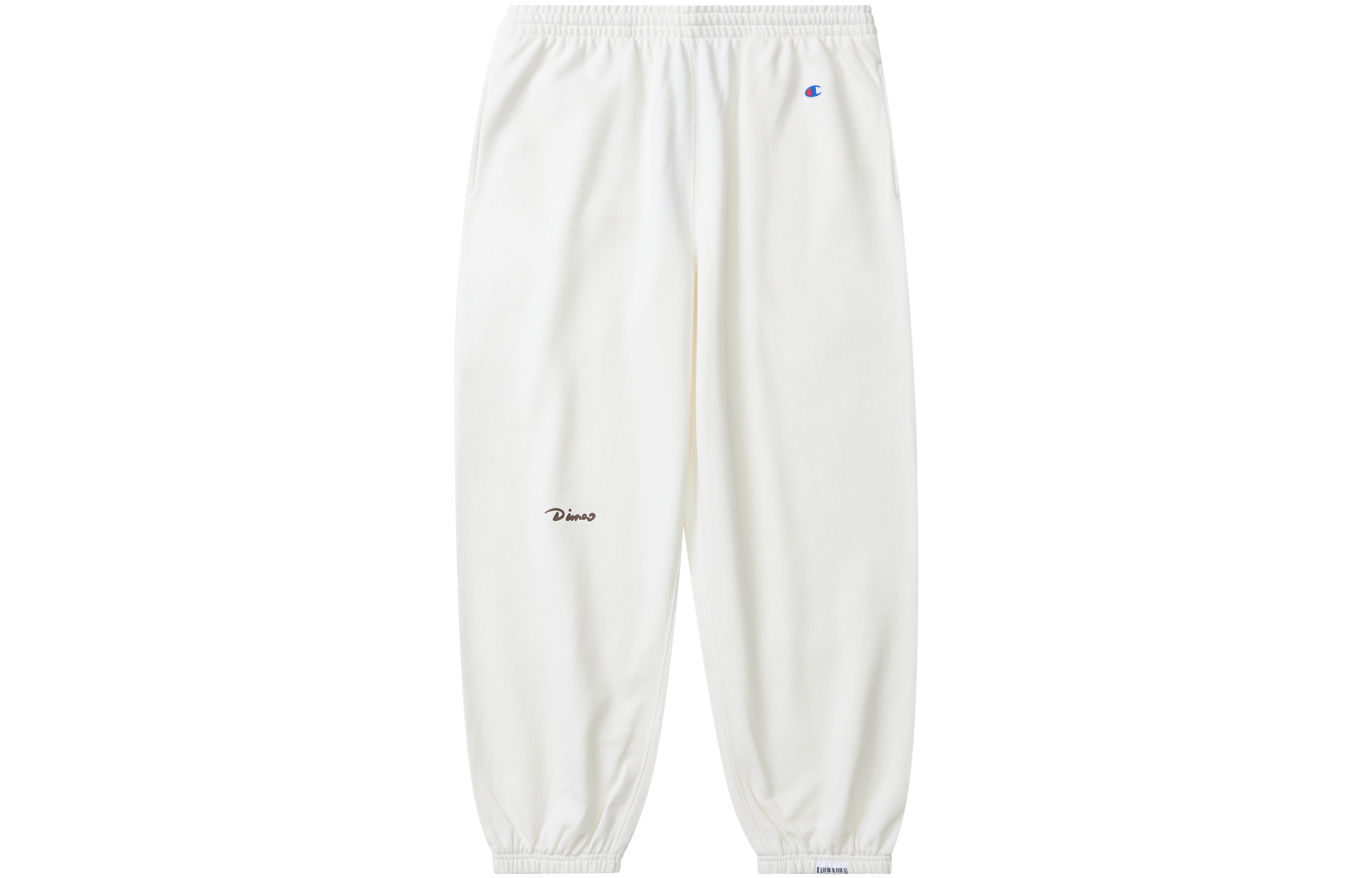 

Pop Mart X X POPMART Вязаные спортивные штаны Unisex Champion, экрю