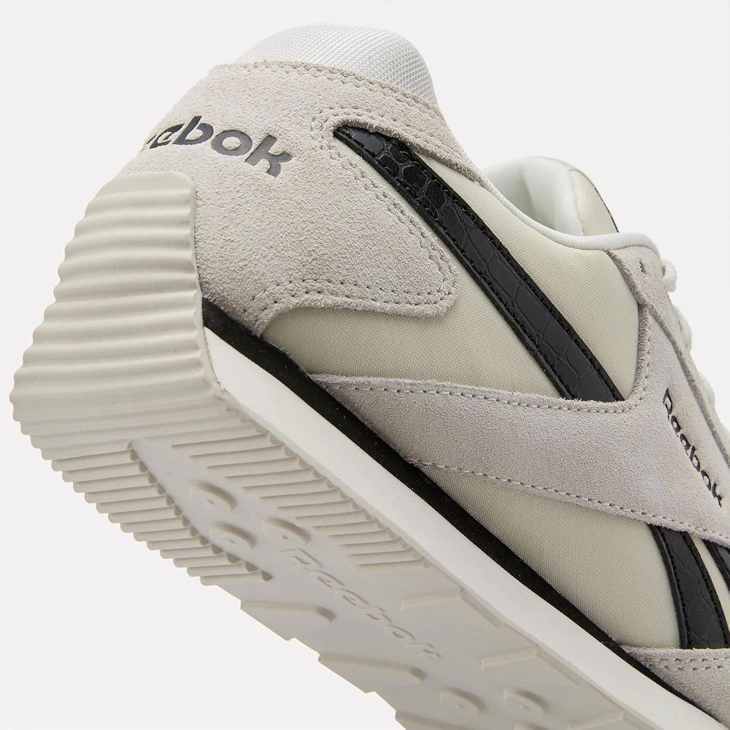 Кроссовки мужские Reebok, цвет Softgrey Black Ftwrwhite — фото 2