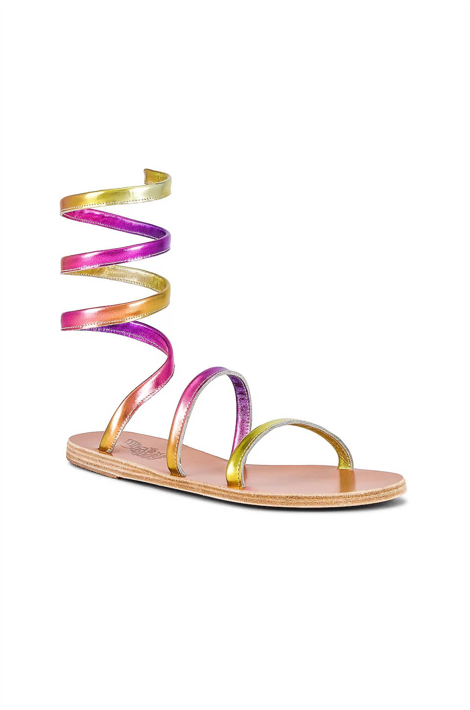 Сандалии Ofis в тропическом закате Ancient Greek Sandals, цвет tropical sunset