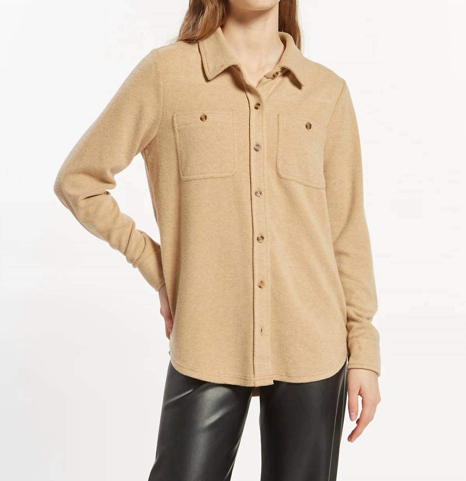 

Рубашка Lewis цвета ледяного кофе Thread & Supply, Iced Coffee