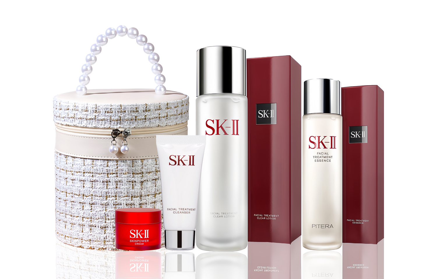 Набор для ухода за кожей SK-II включающий лосьон Skin Rejuvenation Clear Lotion 230 мл + вода Fairy Water 75 мл — фото 4