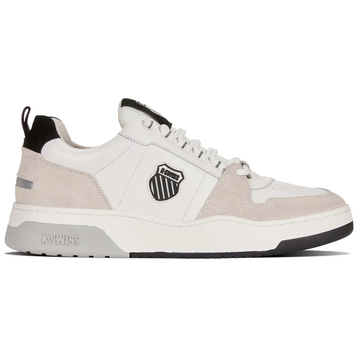 

K·Swiss CANNON SHIELD LTH мужские повседневные кроссовки K-Swiss, белый/черный