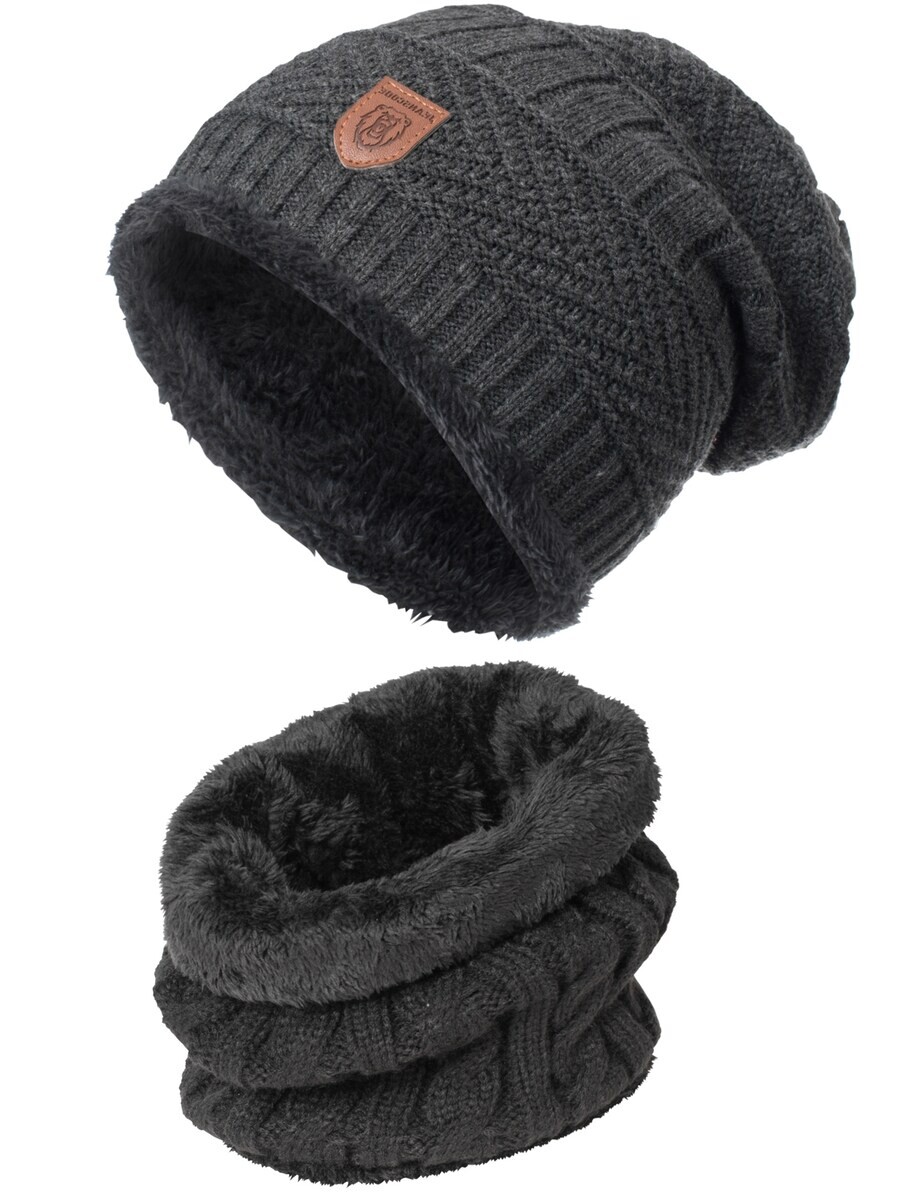 

Шапка INDICODE JEANS Beanie Siracusa Hoddie, темно-серый