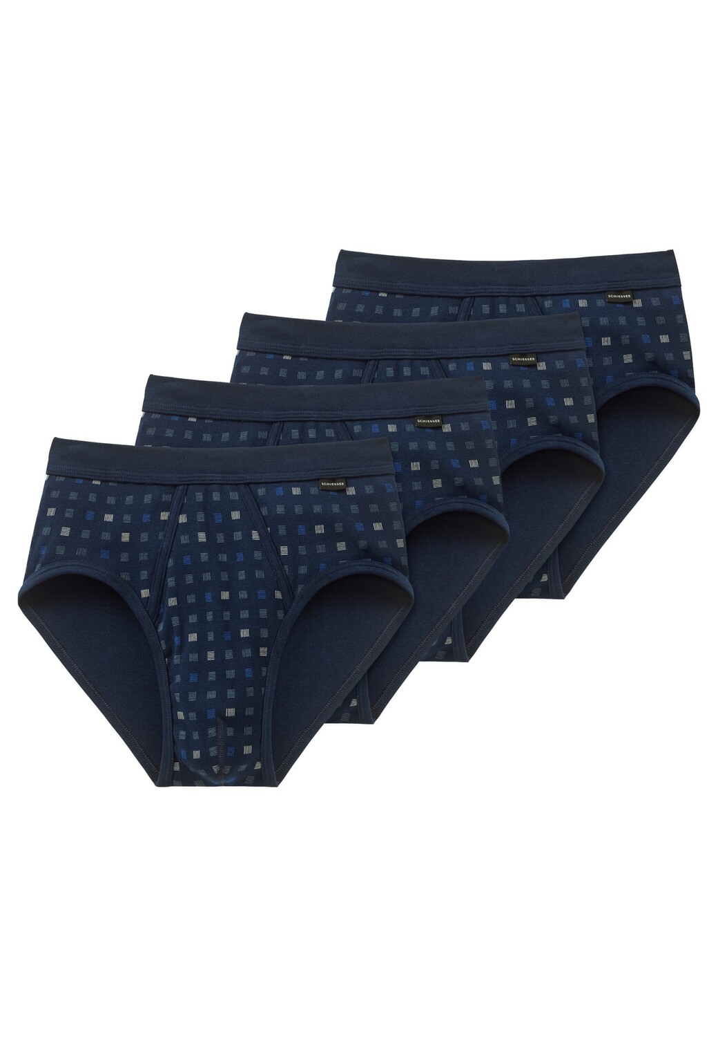

Трусы Schiesser/Unterhose Cotton Essentials Feinripp, темно синий