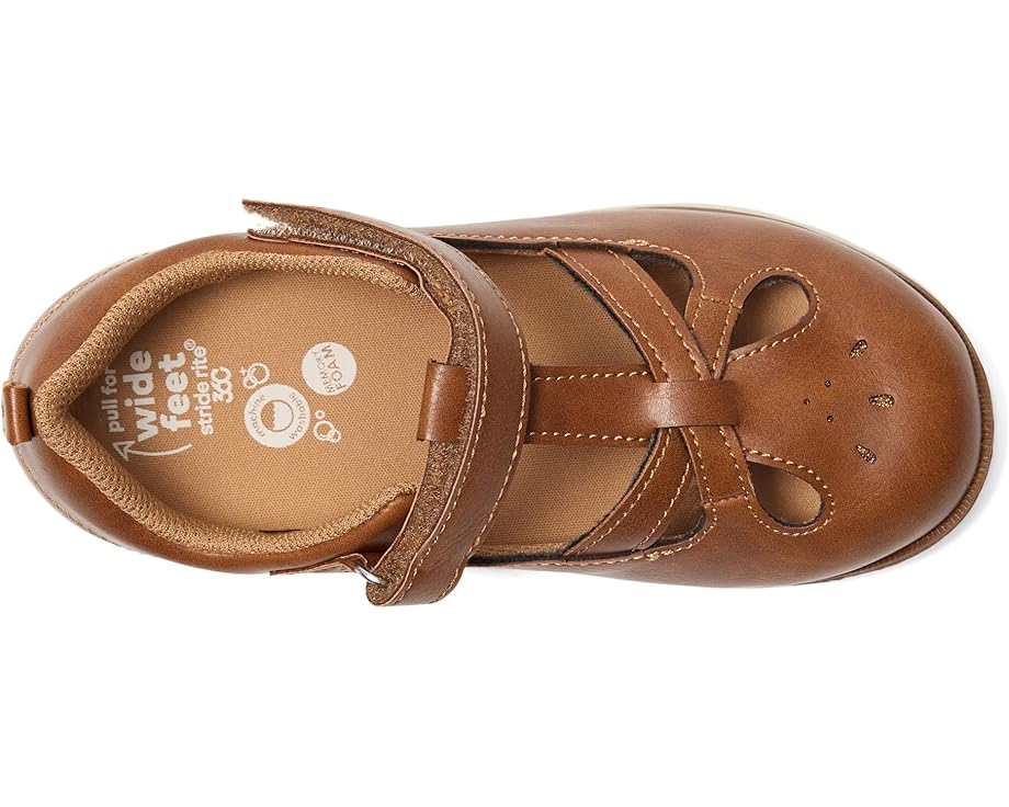 Детские балетки Stride Rite Lacey 3.0 (Toddler/Little Kid), Tan — фото 2