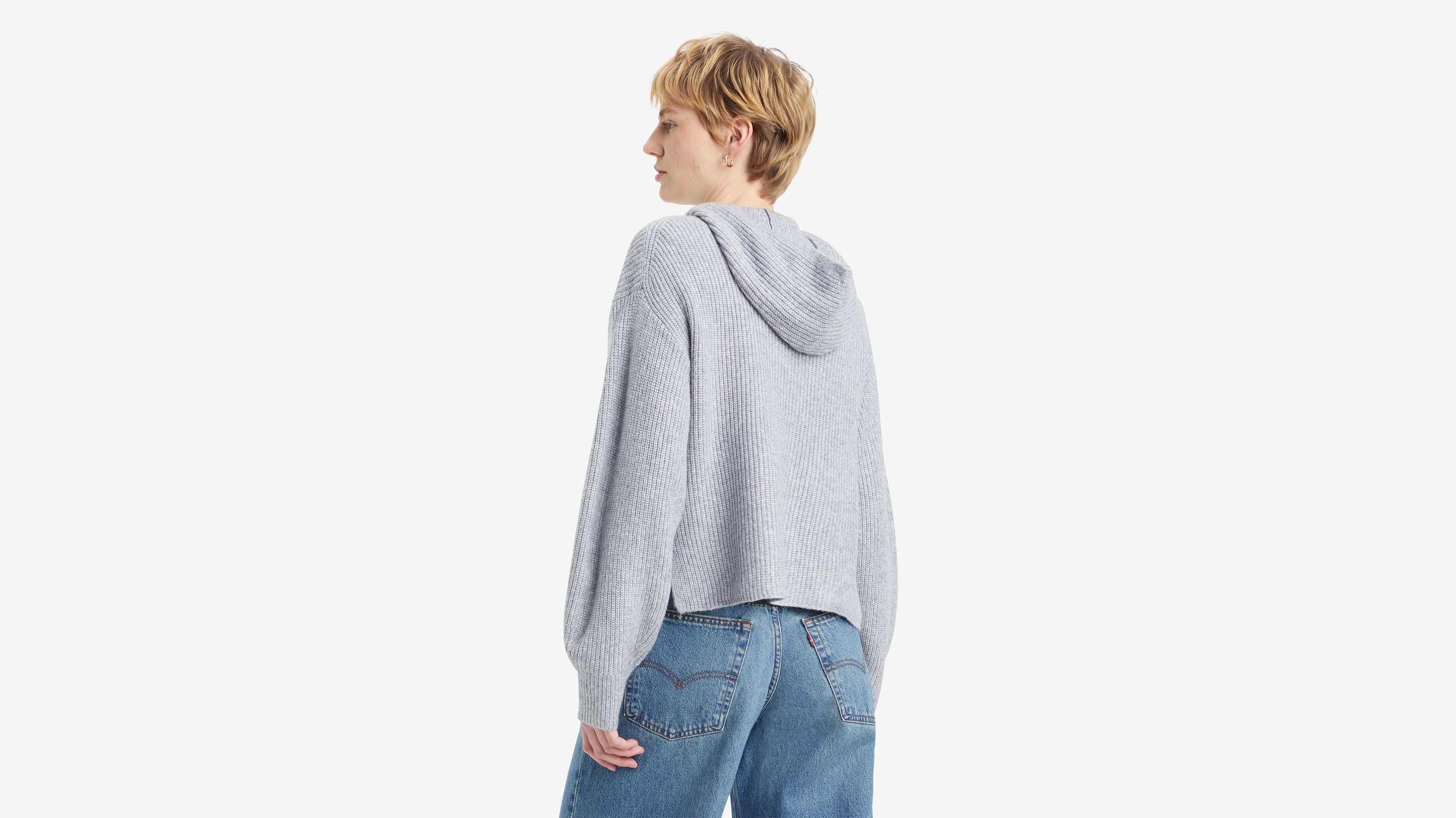 

Толстовка с капюшоном Comet Levi's, цвет Light Heather - Grey