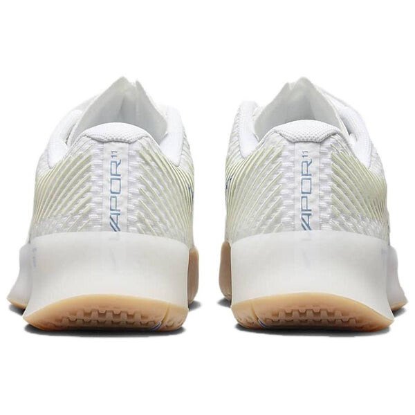 Кроссовки court air zoom vapor 11 hc 'white light blue' Nike, белый — фото 4