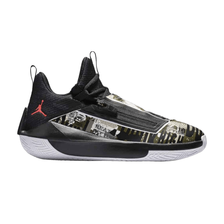 

Кроссовки Jordan Jumpman Hustle 'Olive Canvas', черный
