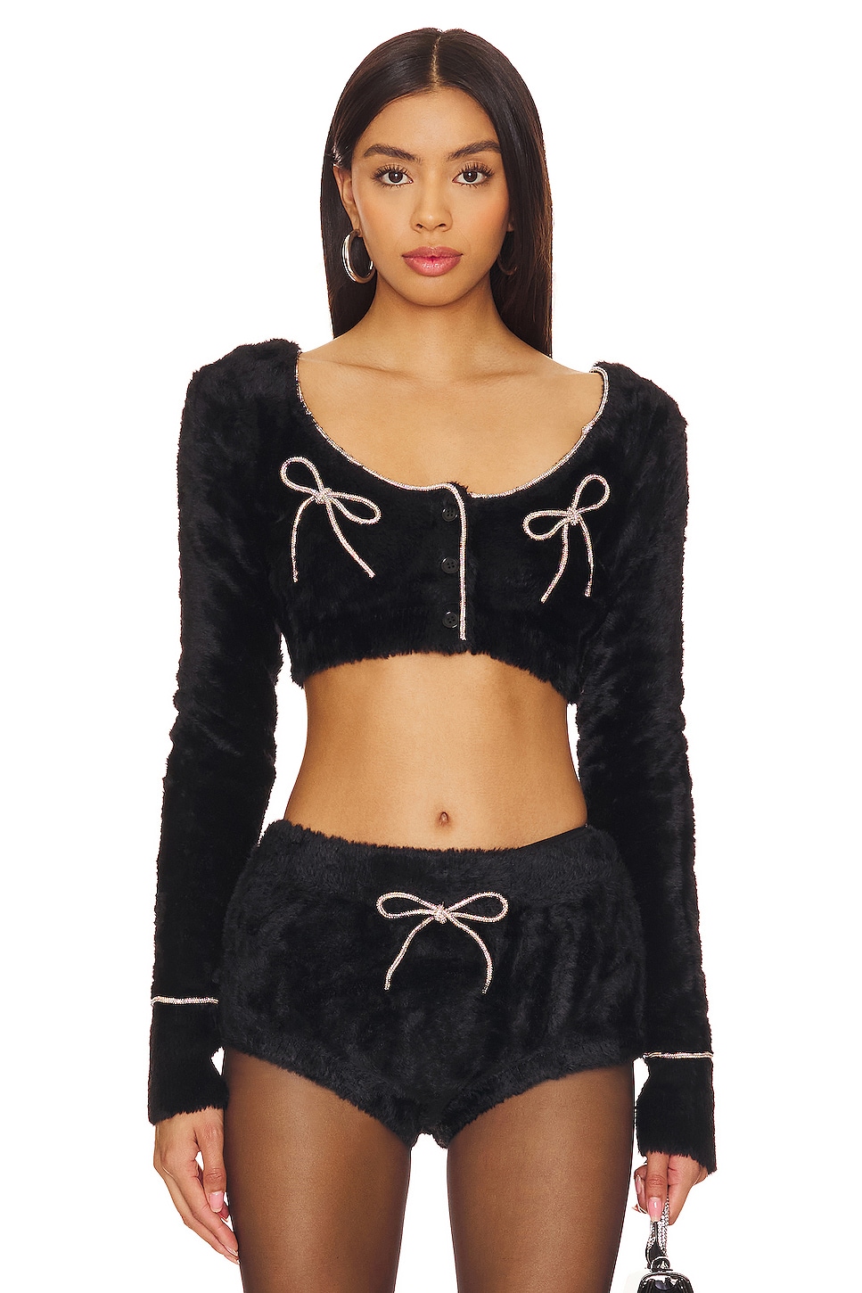 

Кардиган вивьен For Love & Lemons, черный