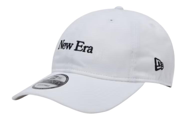 

New Era Хлопковая бейсболка унисекс белая, White