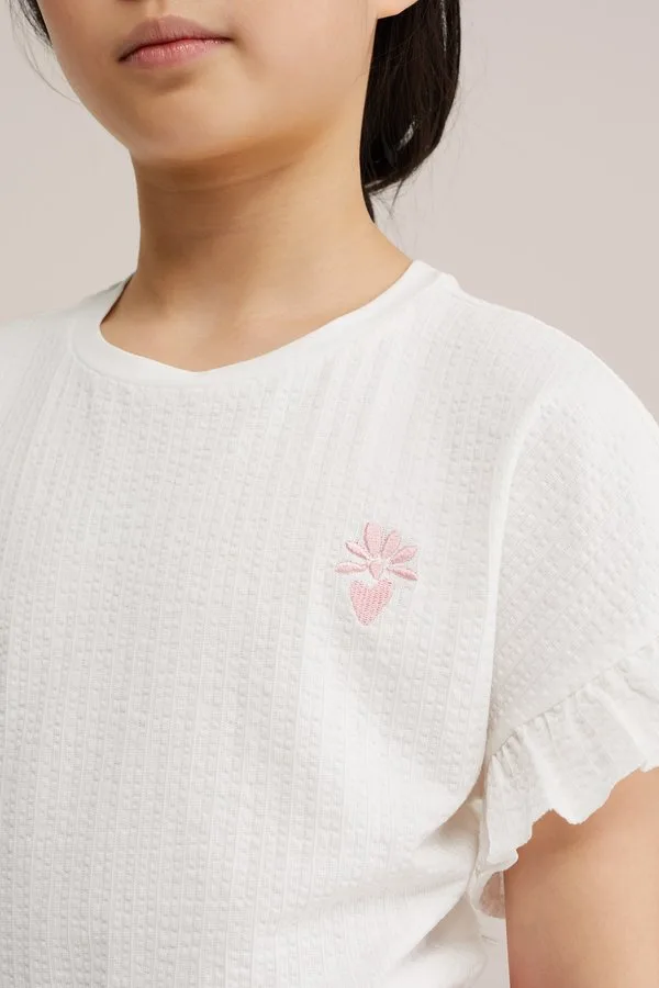 Блуза We Fashion, Off White — фото 3