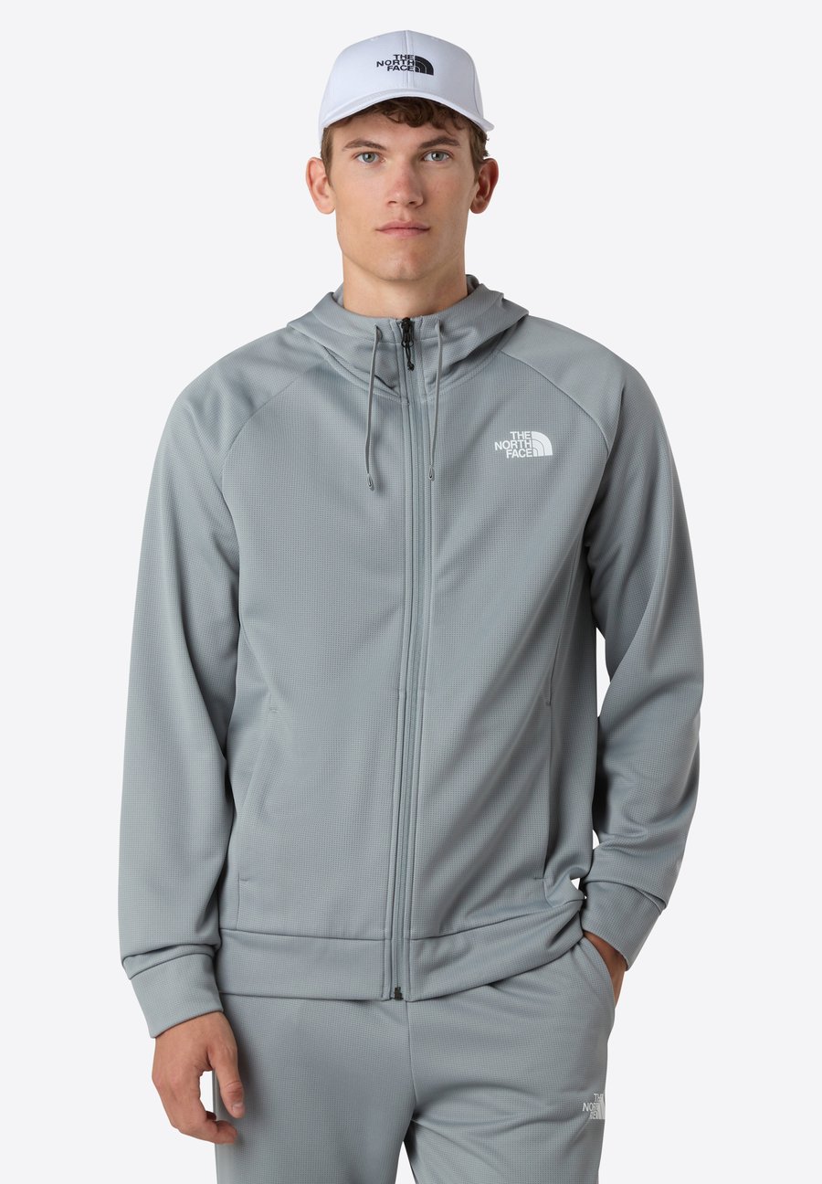 

Толстовка The North Face M REAXION 2.0 HOODED FULL ZIP JACKET, Monument Grey Dark Heathr/Dark Grey
