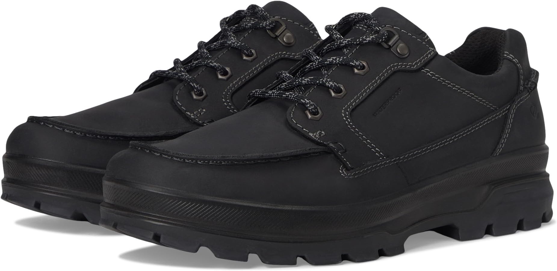 

Походные ботинки ECCO Sport Rugged Track Moc Toe Low Waterproof Hiking Shoe, черный