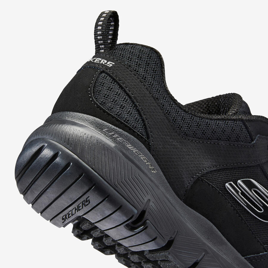 SKECHERS Кроссовки женские Flex Appeal 3.0 чёрные — фото 4