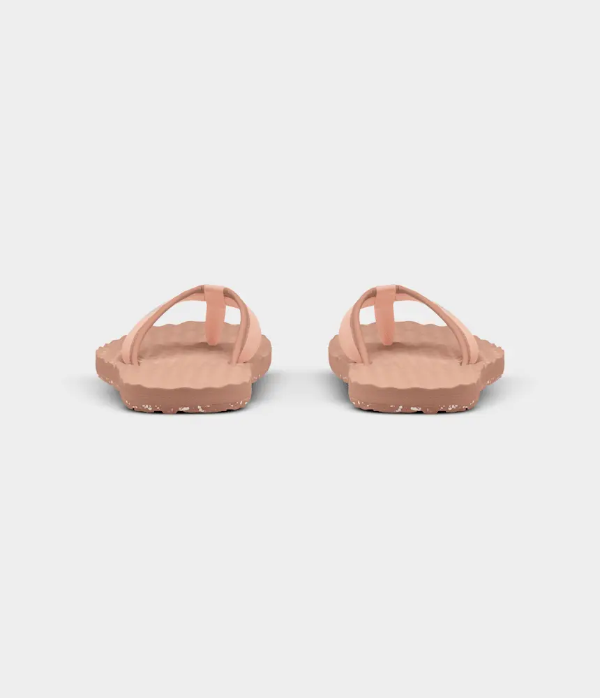 Женские мини-кеды Base Camp II The North Face, Cafecreme/Evening Sand Pink — фото 3