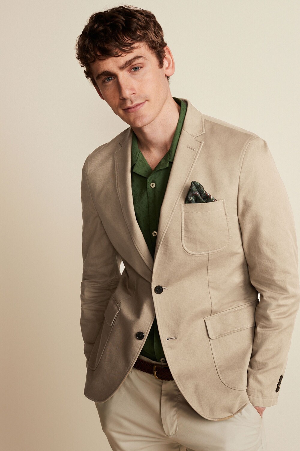 

Куртка из эластичного хлопка Next, серый