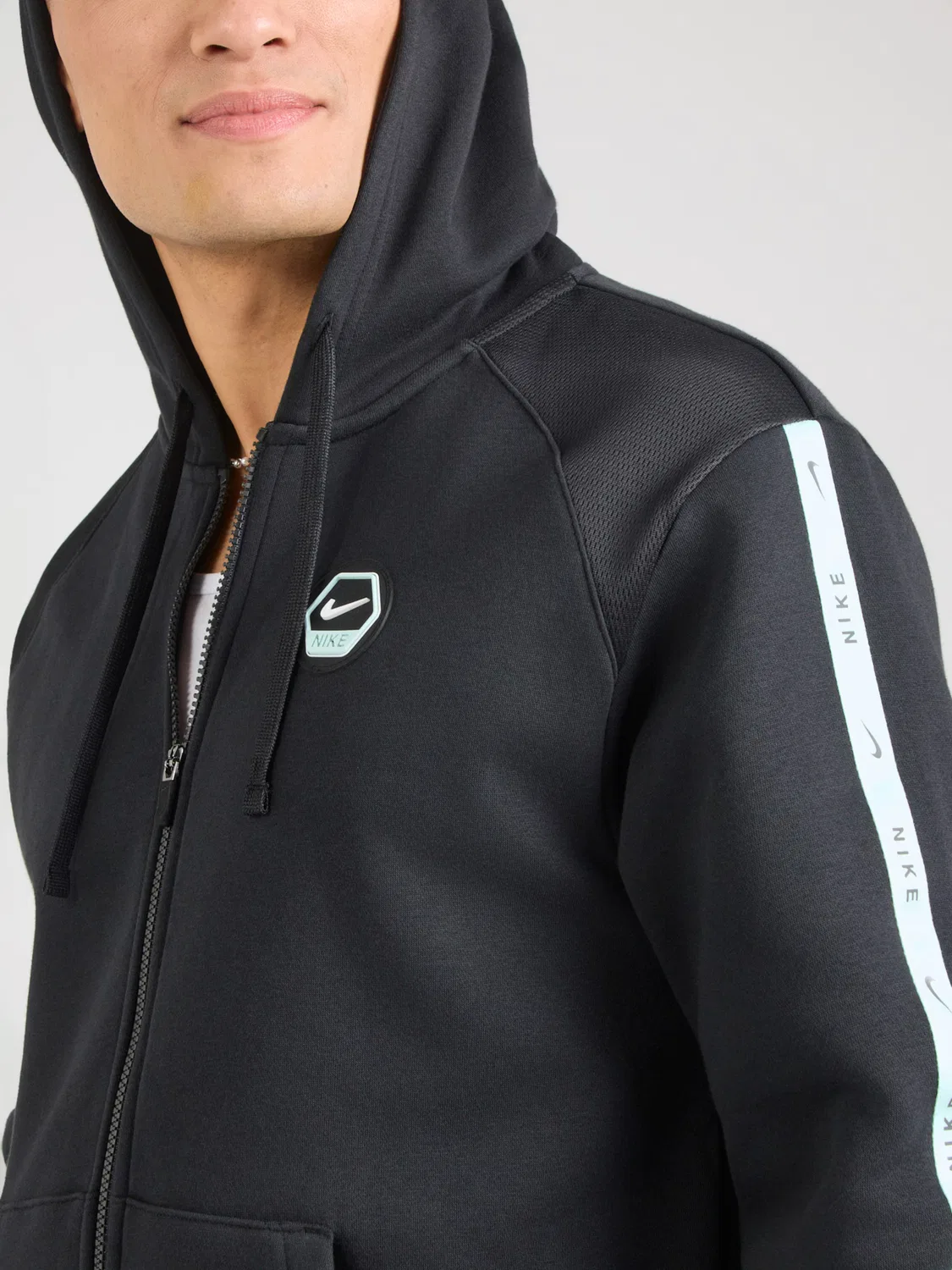 Толстовка на молнии Nike Sportswear, Black — фото 2