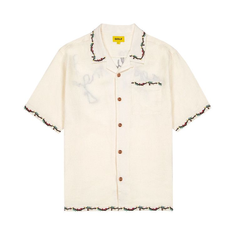 

Топ GOLF WANG Autumn Linen Button Up, Cream