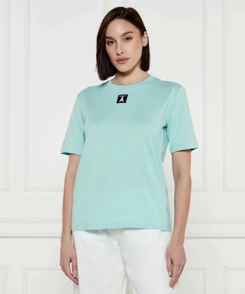 

Футболка Relaxed fit Patrizia Pepe, зеленый