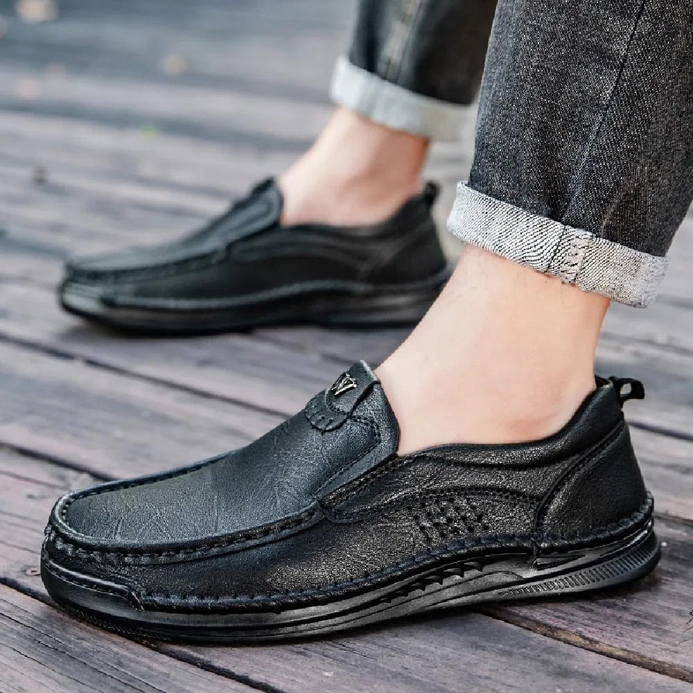 Мокасины мужские Asifn Loafers, черный — фото 2
