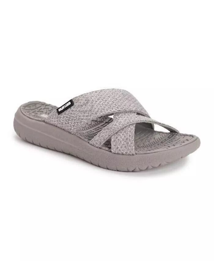 

Женские шлепанцы через плечо Sassy MUK LUKS, серый