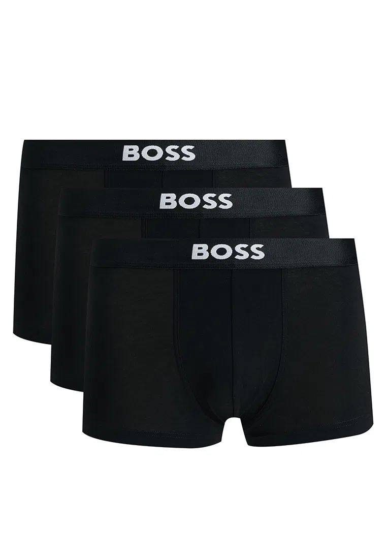 Трусы, 3 шт., BOSS Bodywear, черный