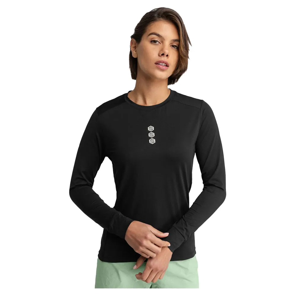 

Футболка с длинным рукавом Siroko Alder, черный