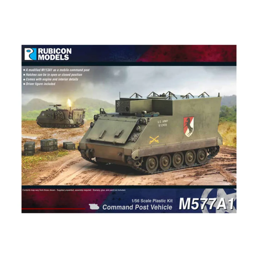 

Авианосец командного пункта M577, Vietnam War (28mm) (Rubicon Models)