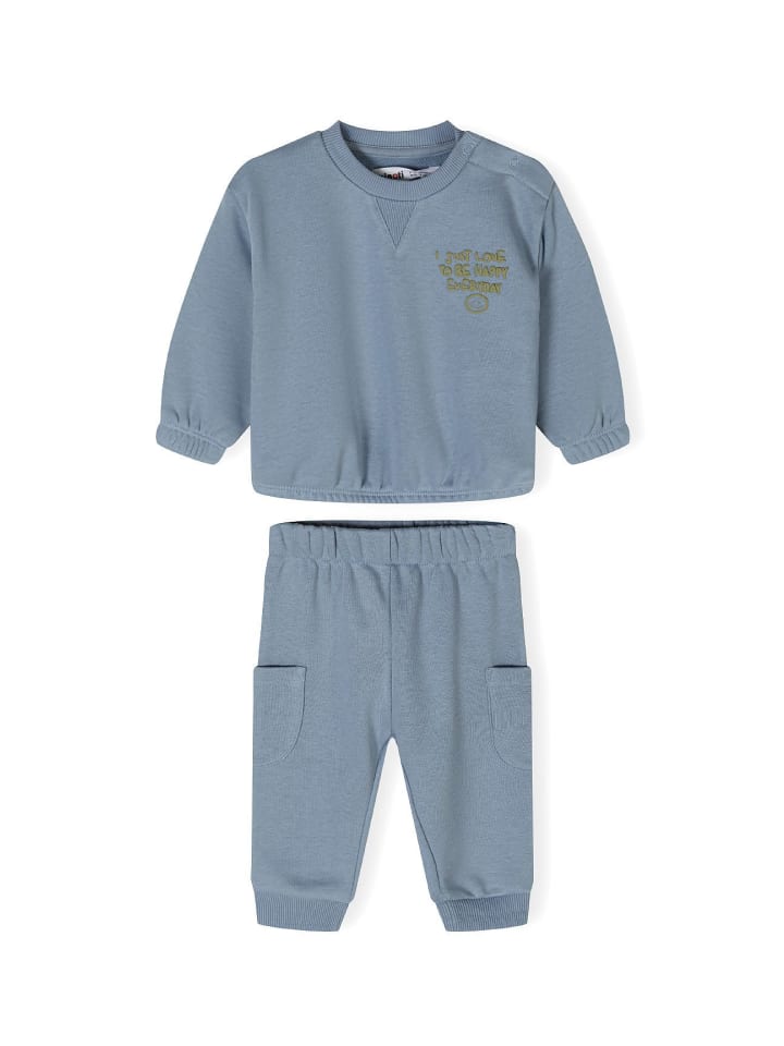 

Minoti Комплект из 2 предметов: спортивный костюм 24, флис 12, синий