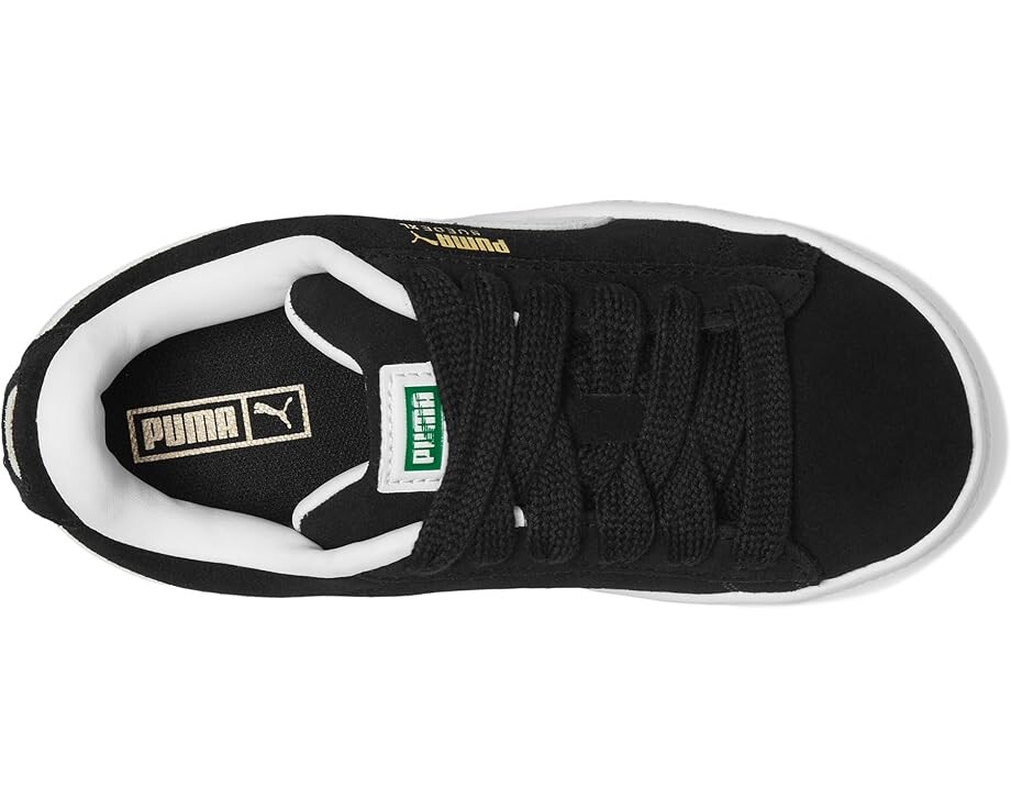 Кроссовки PUMA Kids Suede XL, цвет Puma Black/Puma White — фото 2