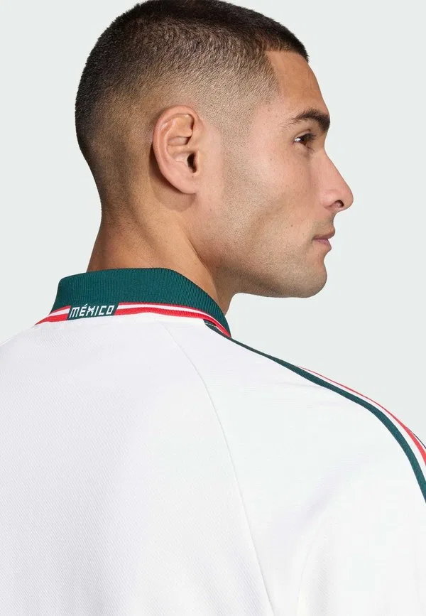 Куртка Adidas performance mexico away anthem, тренировочная куртка Adidas Performance, White — фото 4
