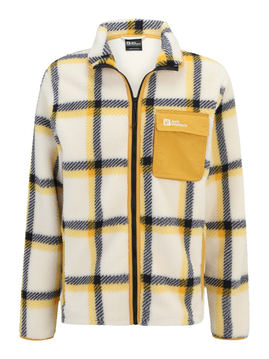 

Спортивная флисовая куртка JACK WOLFSKIN, Yellow/Pastel yellow